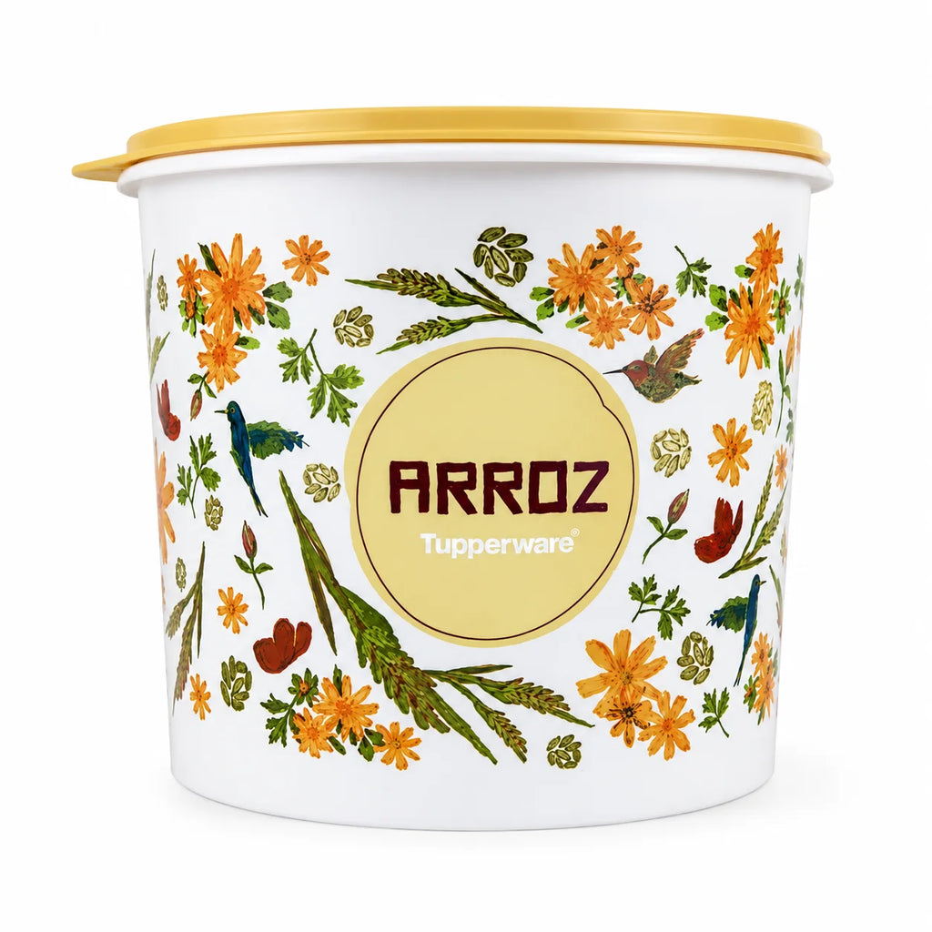 TUPPER CX 5KG P ARROZ FLORAL
