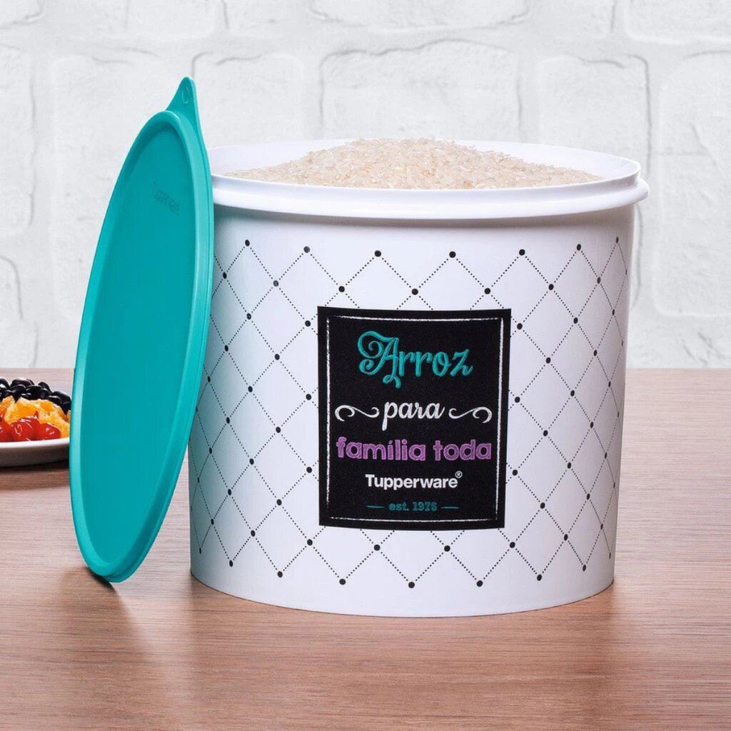 Tupperware Caixa Arroz Bistrô 5kg Plus