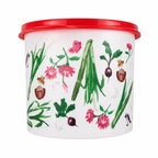 TUPPER REDONDINHA AÇUCAR FLORAL 400G
