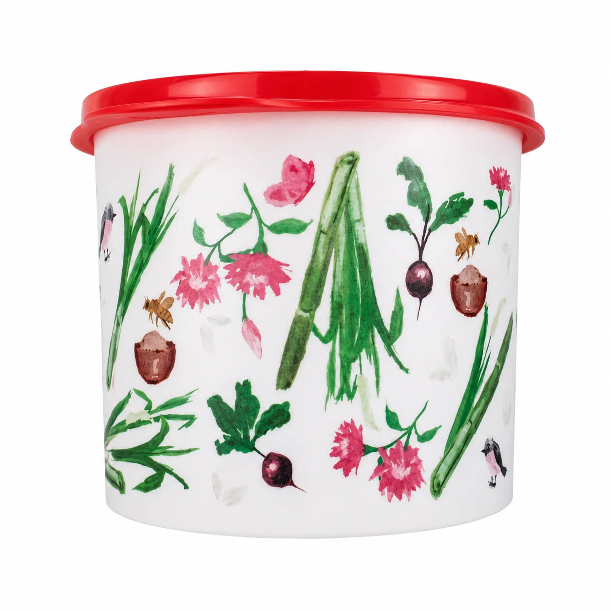 TUPPER REDONDINHA AÇUCAR FLORAL 400G