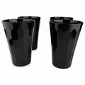 JOGO DE 4 COPOS PRISMA 475ML ONIX