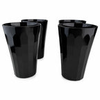 JOGO DE 4 COPOS PRISMA 475ML ONIX