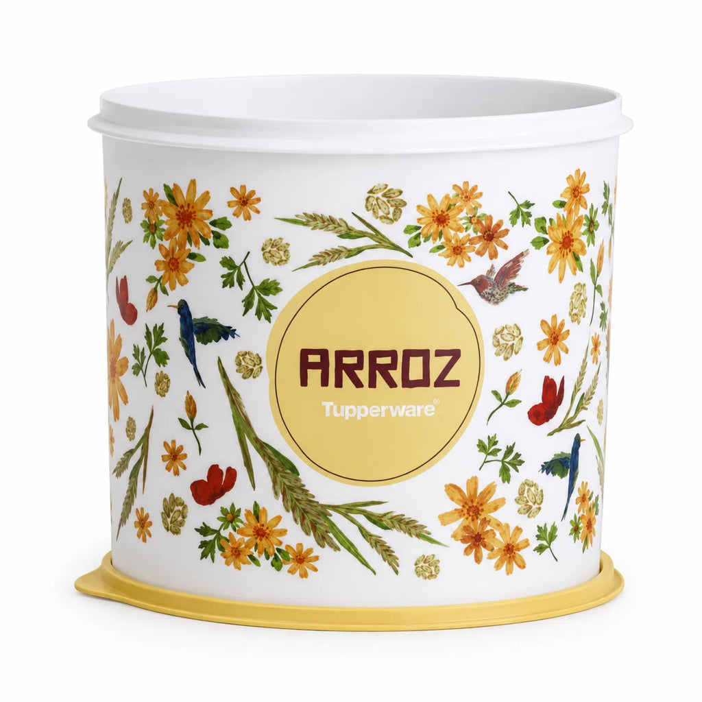 TUPPER CX 5KG P ARROZ FLORAL