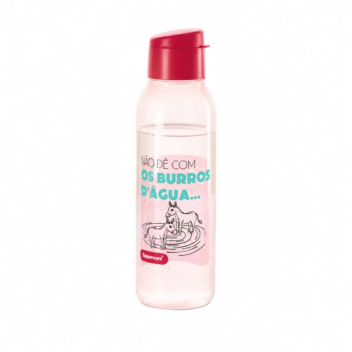 ECO TUPPER REDONDA PLUS BURROS N’AGUA 750ML
