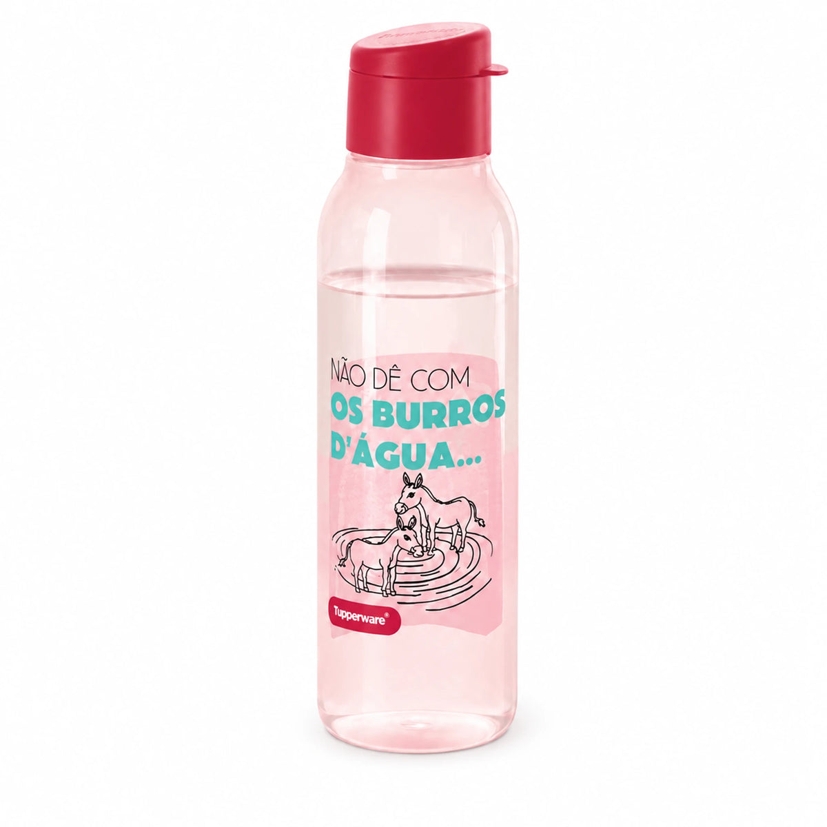 ECO TUPPER REDONDA PLUS BURROS N’AGUA 750ML
