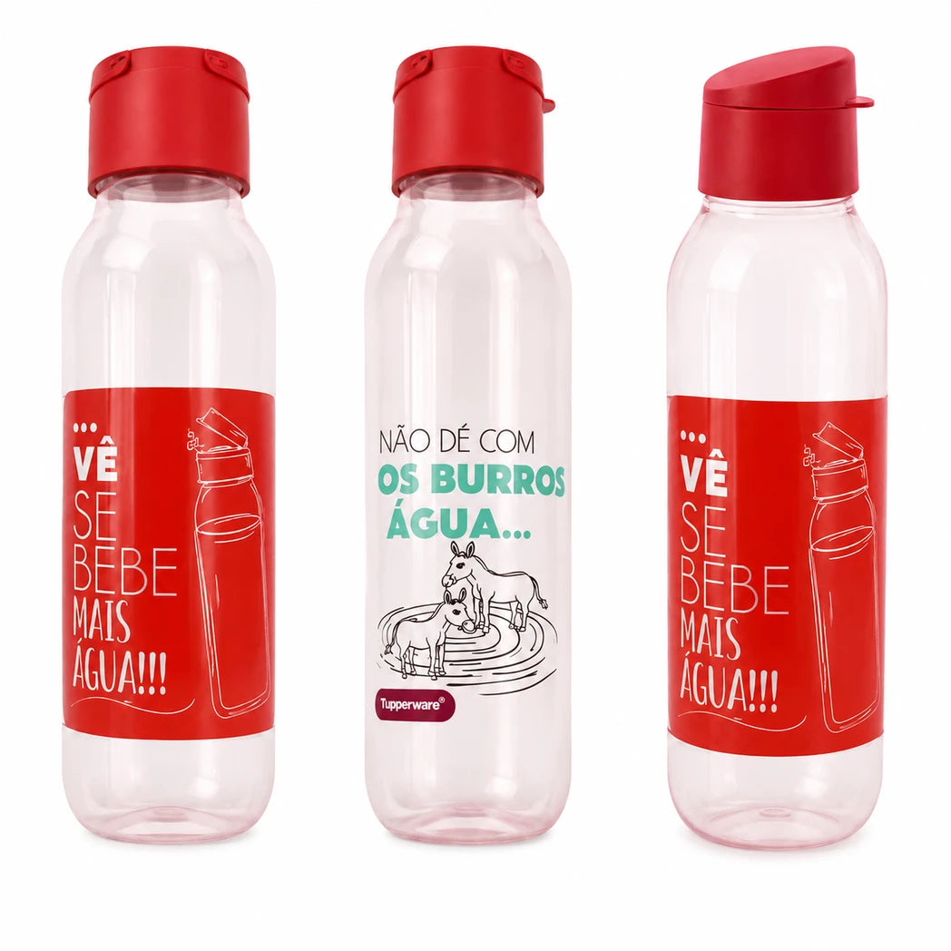 ECO TUPPER REDONDA PLUS BURROS N’AGUA 750ML
