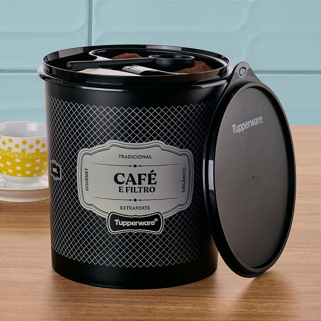TUPPER CAIXA CAFÉ E FILTRO ESSENCES
