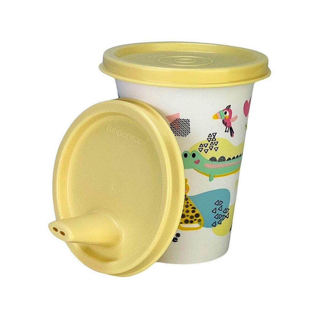 COPINHO COM BICO 200ML MINI FLORESTA