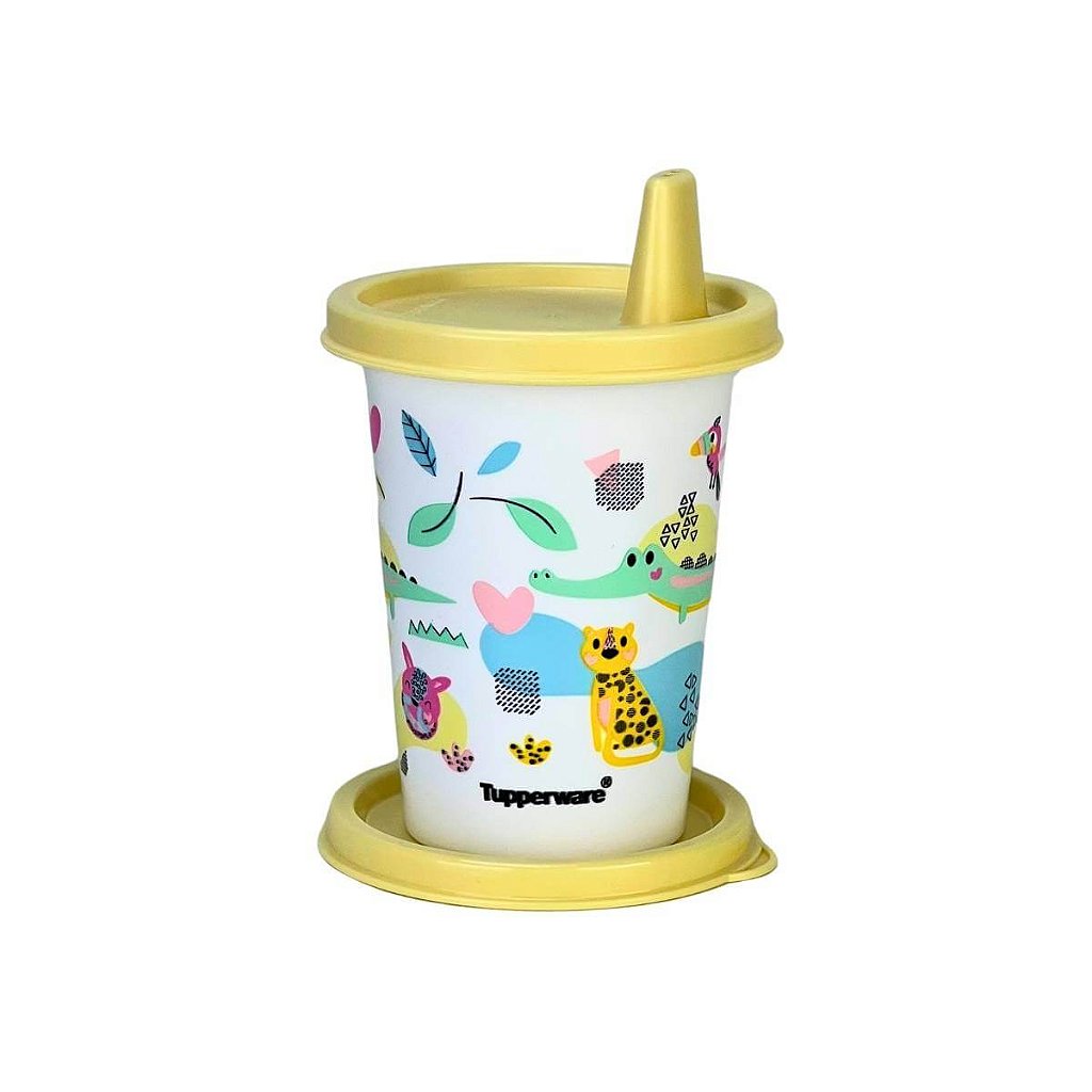 COPINHO COM BICO 200ML MINI FLORESTA